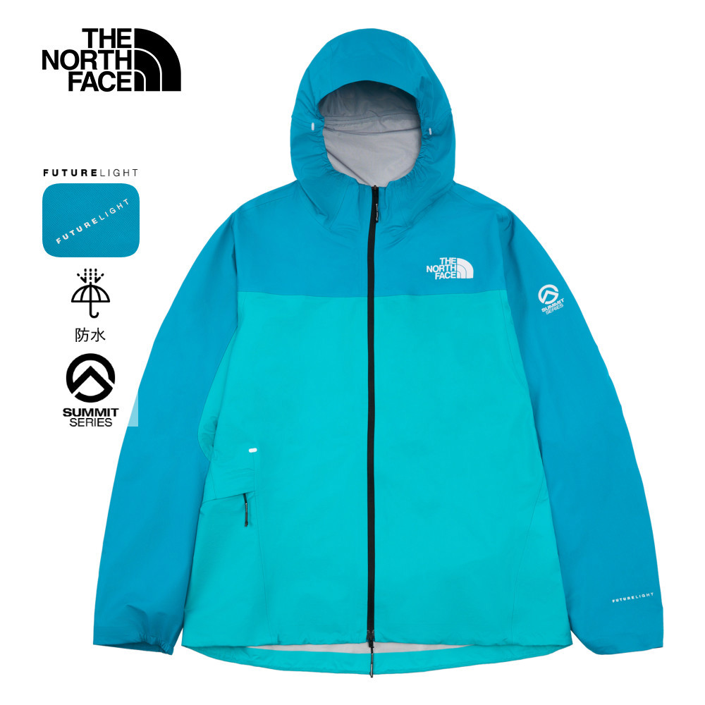 女款藍色FUTURELIGHT防水透氣衝鋒衣｜86WH5A2