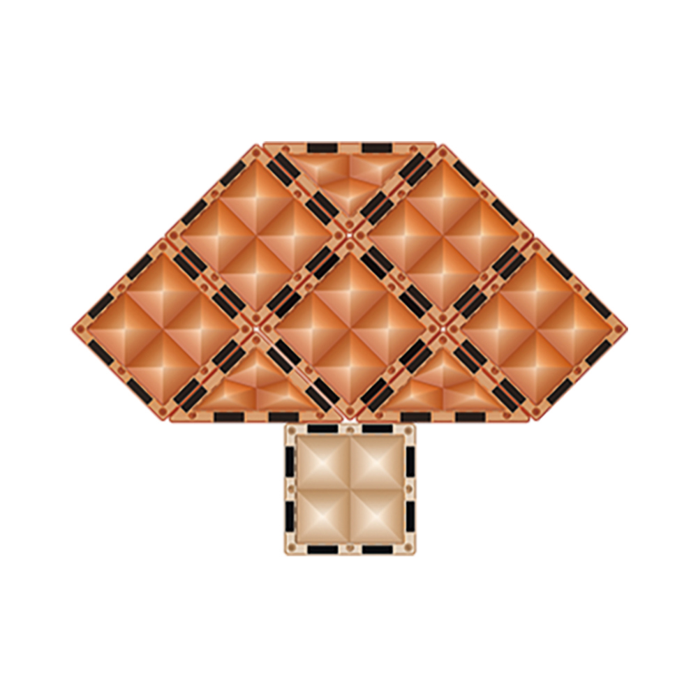 Jolly 鑽面磁力片55片_廠商直送