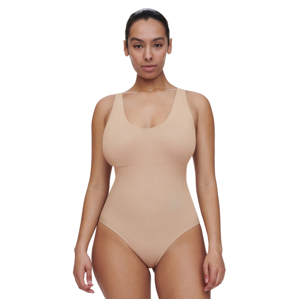 【Chantelle Lab】連身Body>S-XL>膚色(10UT0_00Q)【Smooth Comfort】