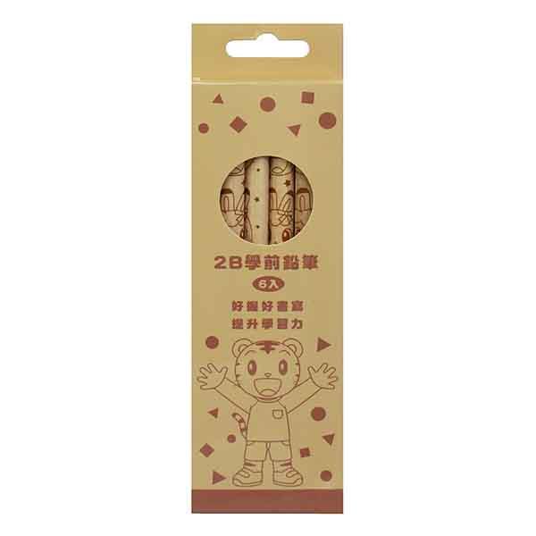 巧虎 學前鉛筆2B(6入)