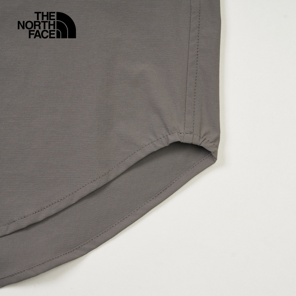 UE男款灰色DWR防潑水長袖襯衫｜8DH90UZ