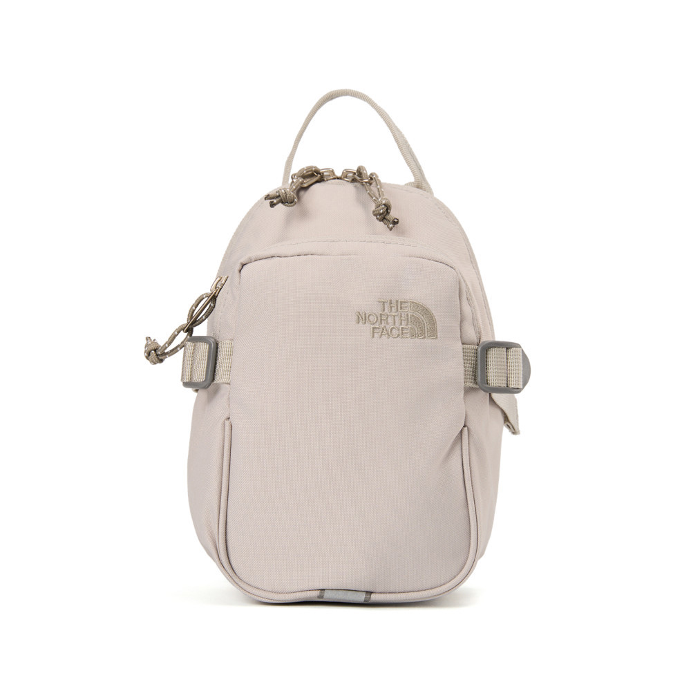 The North Face北面男女款石灰色休閒單肩包｜8C6F7J4