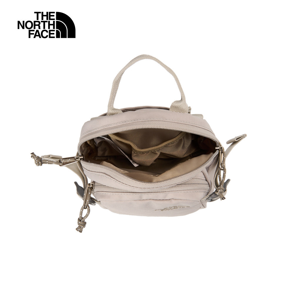 The North Face北面男女款石灰色休閒單肩包｜8C6F7J4