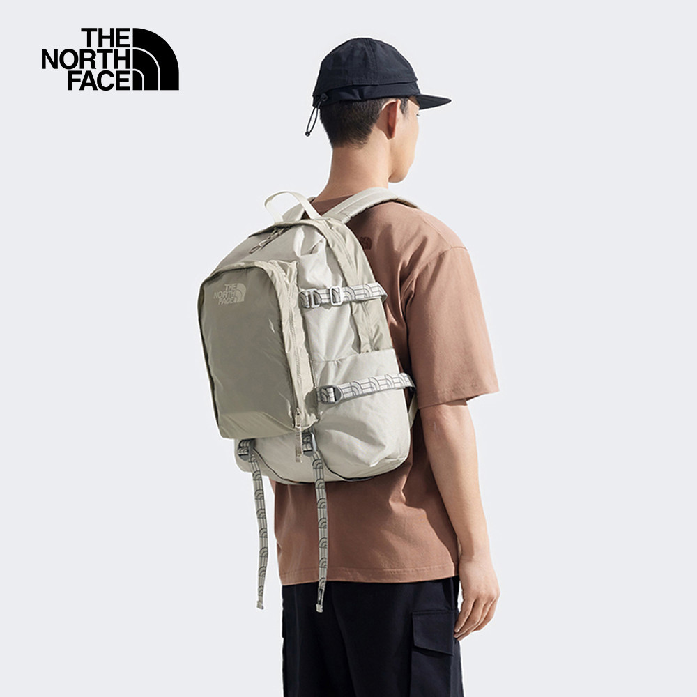 【10/27 00點限時搶購】The North Face北面男女款石灰色休閒後背包｜8DJJ7J4