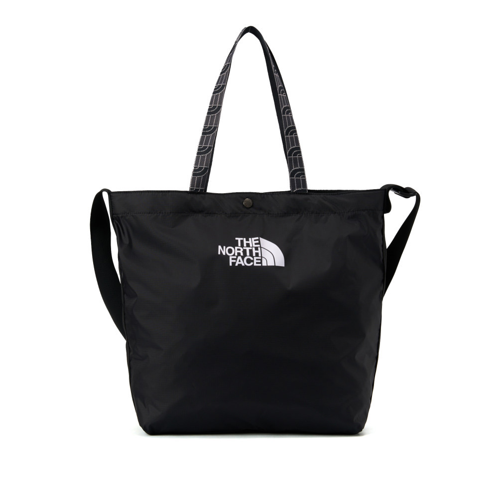 The North Face北面男女款黑色CORDURA耐磨托特包｜8DJSKX7