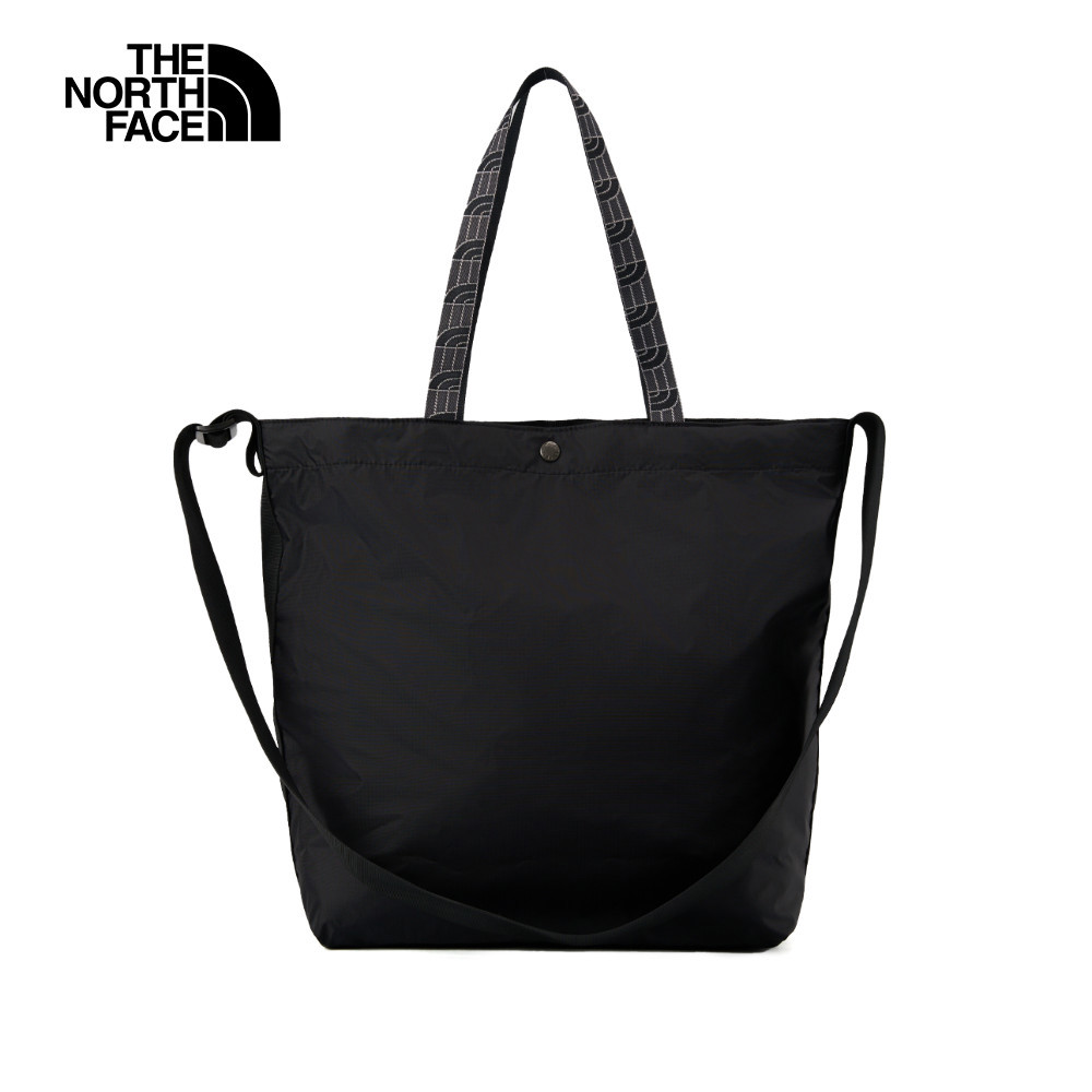 The North Face北面男女款黑色CORDURA耐磨托特包｜8DJSKX7