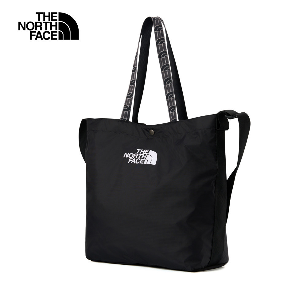 The North Face北面男女款黑色CORDURA耐磨托特包｜8DJSKX7