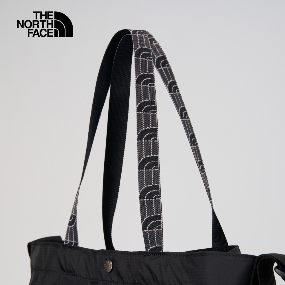 The North Face北面男女款黑色CORDURA耐磨托特包｜8DJSKX7