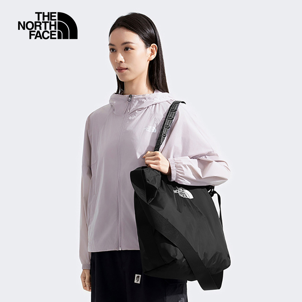 The North Face北面男女款黑色CORDURA耐磨托特包｜8DJSKX7