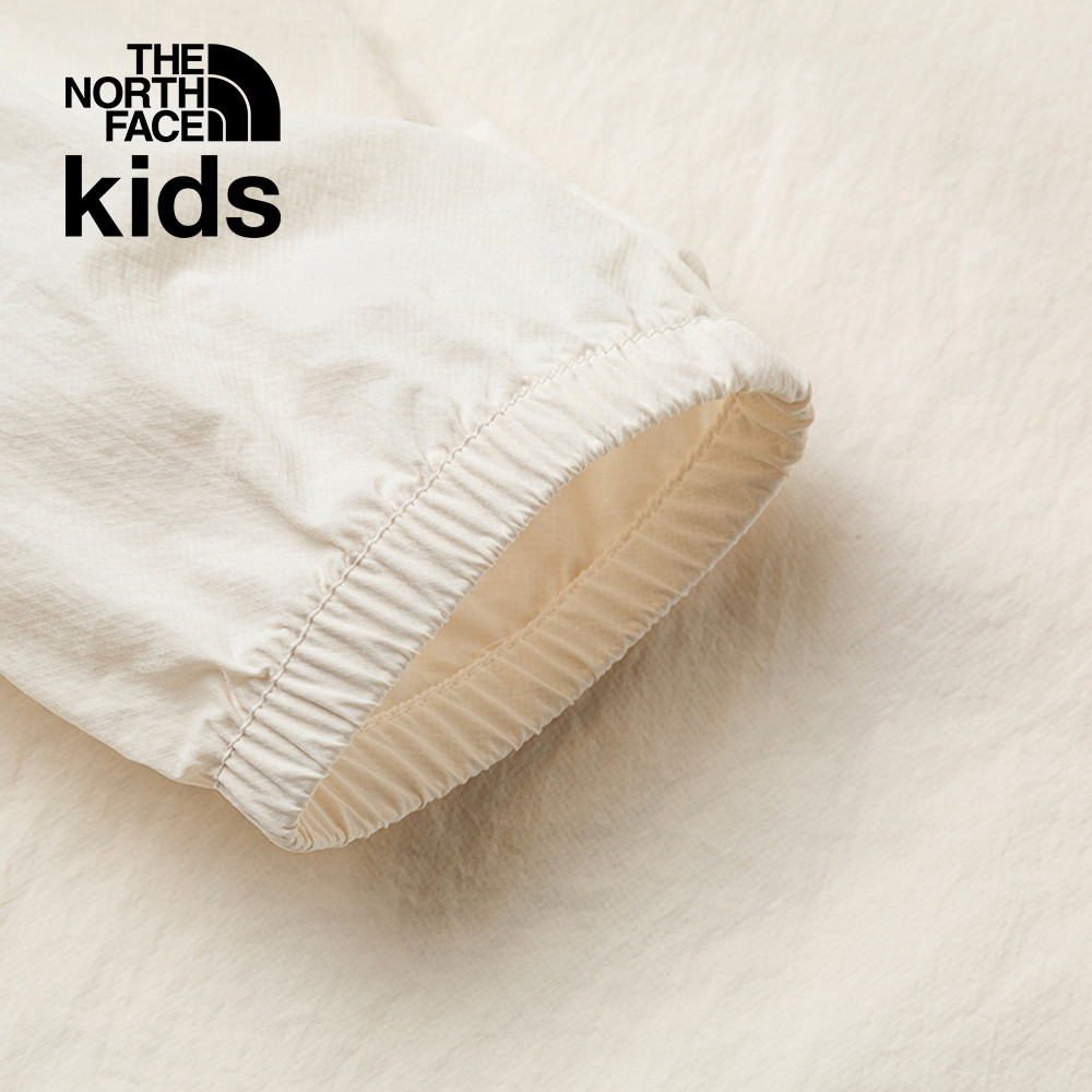 The North Face北面兒童米白色UPF防曬防風外套｜87Z7QLI