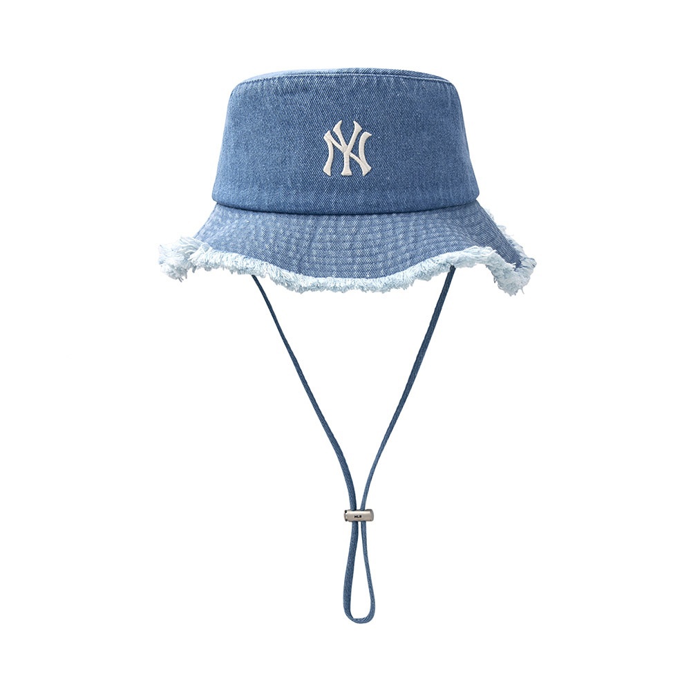 MLB 牛仔丹寧漁夫帽 紐約洋基隊 (3AHTD025N-50BLL)