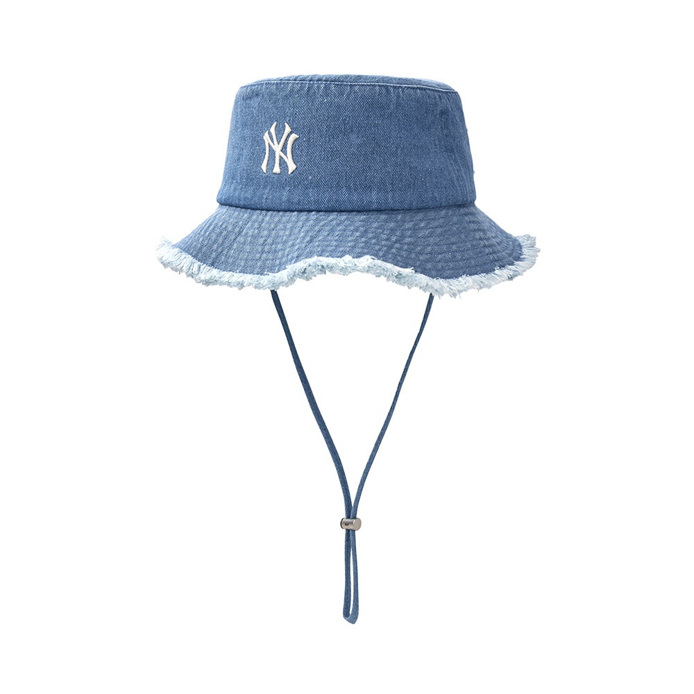 MLB 牛仔丹寧漁夫帽 紐約洋基隊 (3AHTD025N-50BLL)