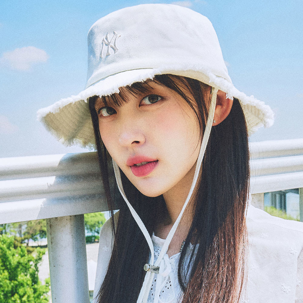 MLB 牛仔丹寧漁夫帽 紐約洋基隊 (3AHTD025N-50CRS)