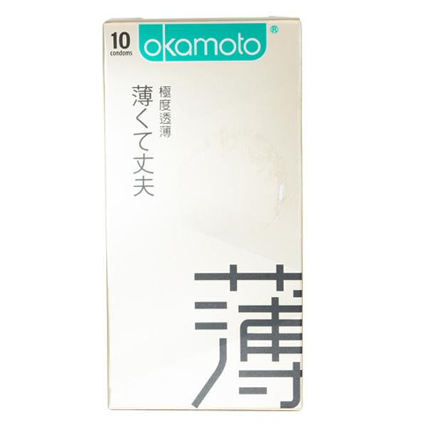 【okamoto 岡本】透薄衛生套 10入