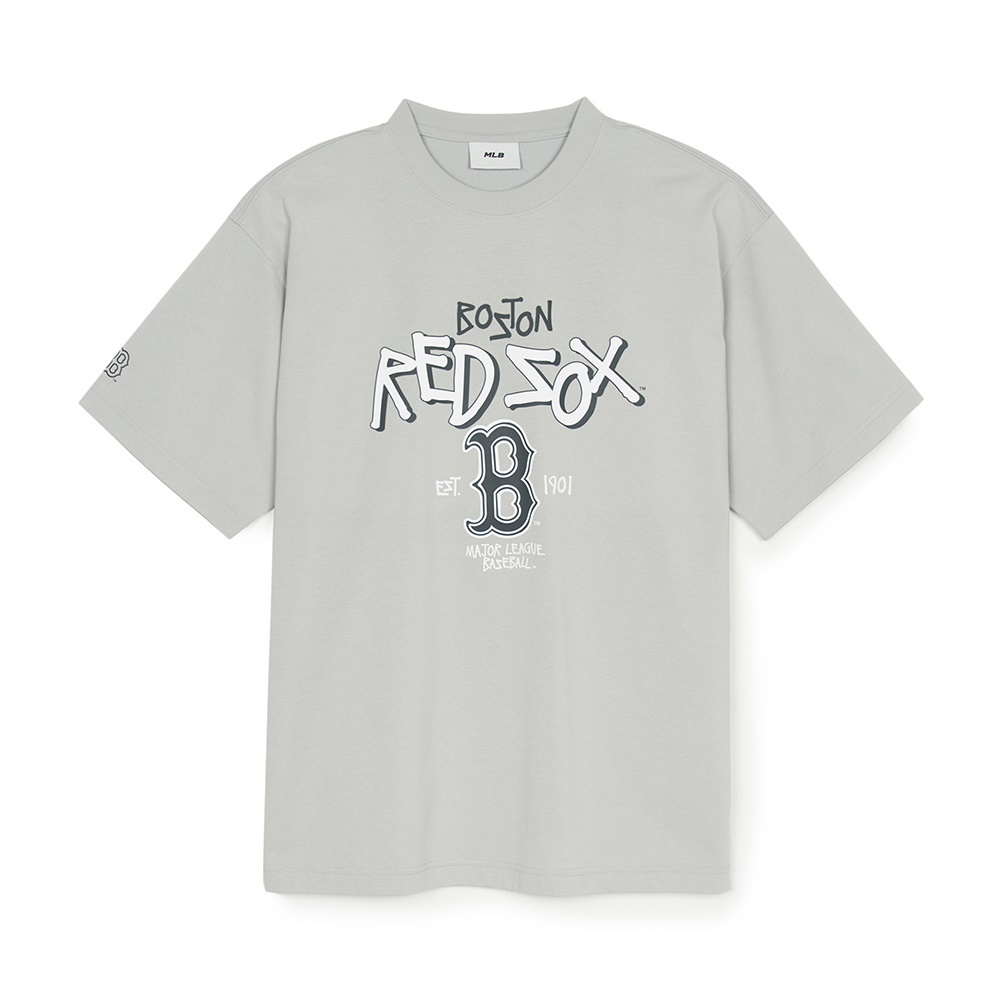 MLB 速乾短袖T恤 波士頓紅襪隊 (3ATSB0553-43GRL)