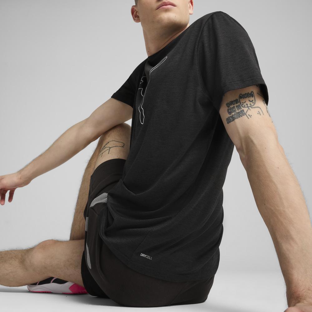 PUMA 訓練系列TAD跳豹麻花短袖T恤 男性