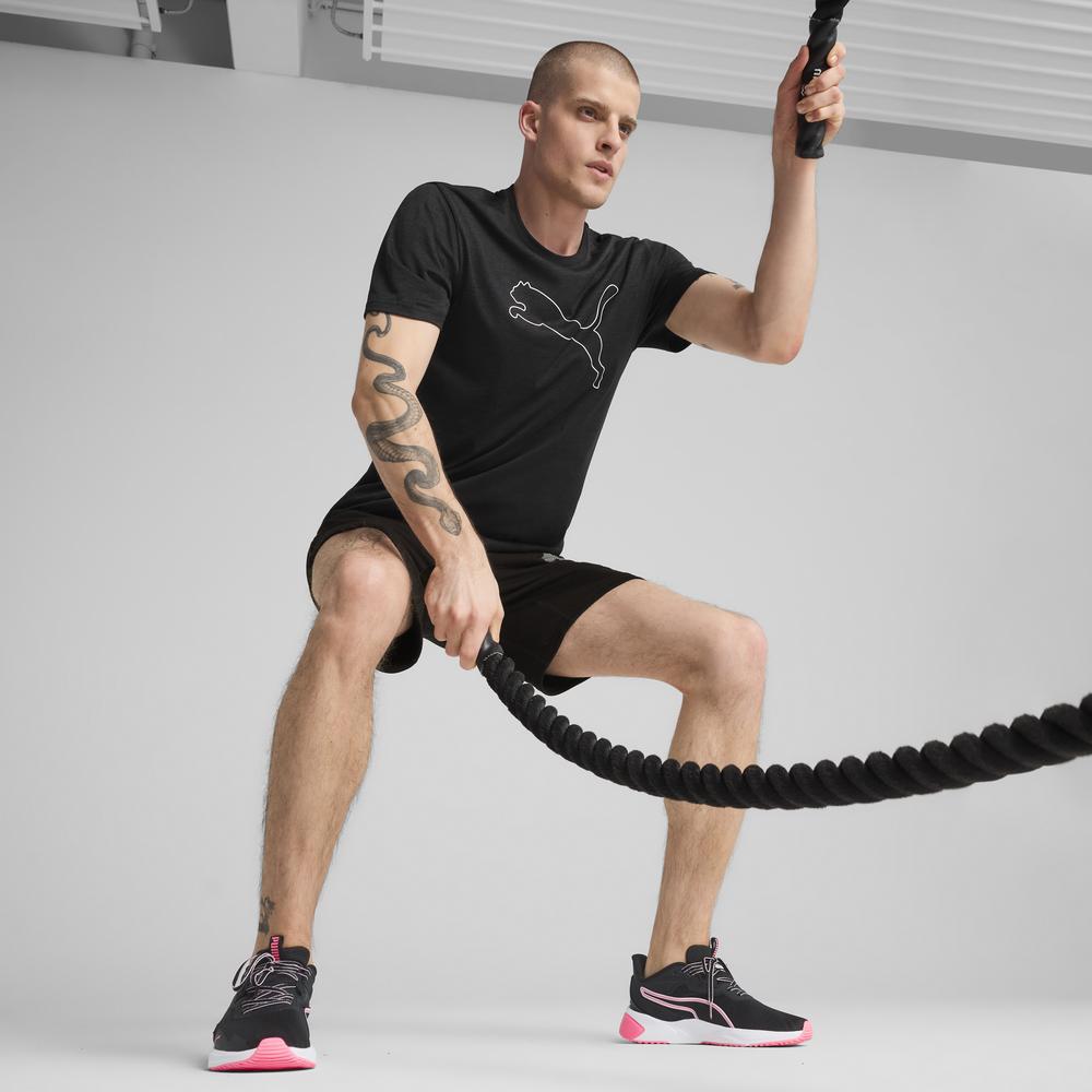 PUMA 訓練系列TAD跳豹麻花短袖T恤 男性