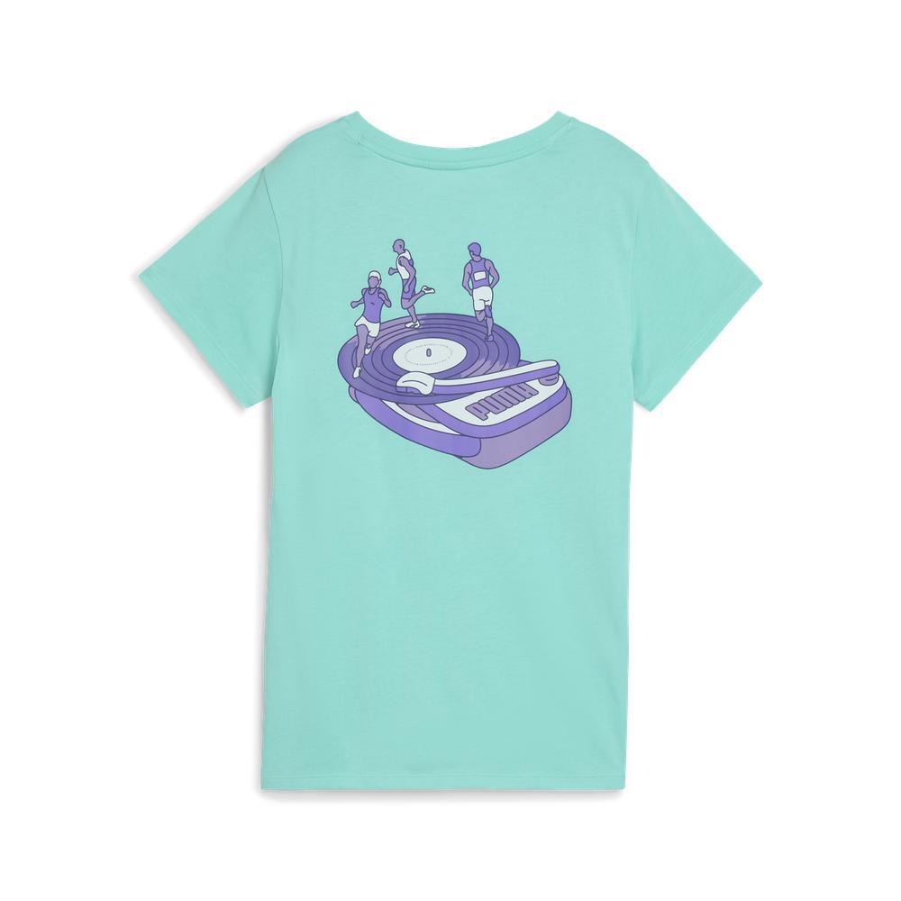 PUMA 跑步系列Nitro圖樣短袖T恤 女性