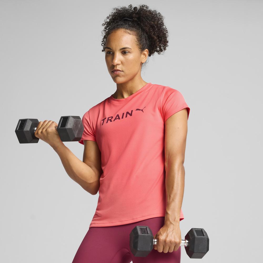PUMA 訓練系列Train圖樣短袖T恤 女性