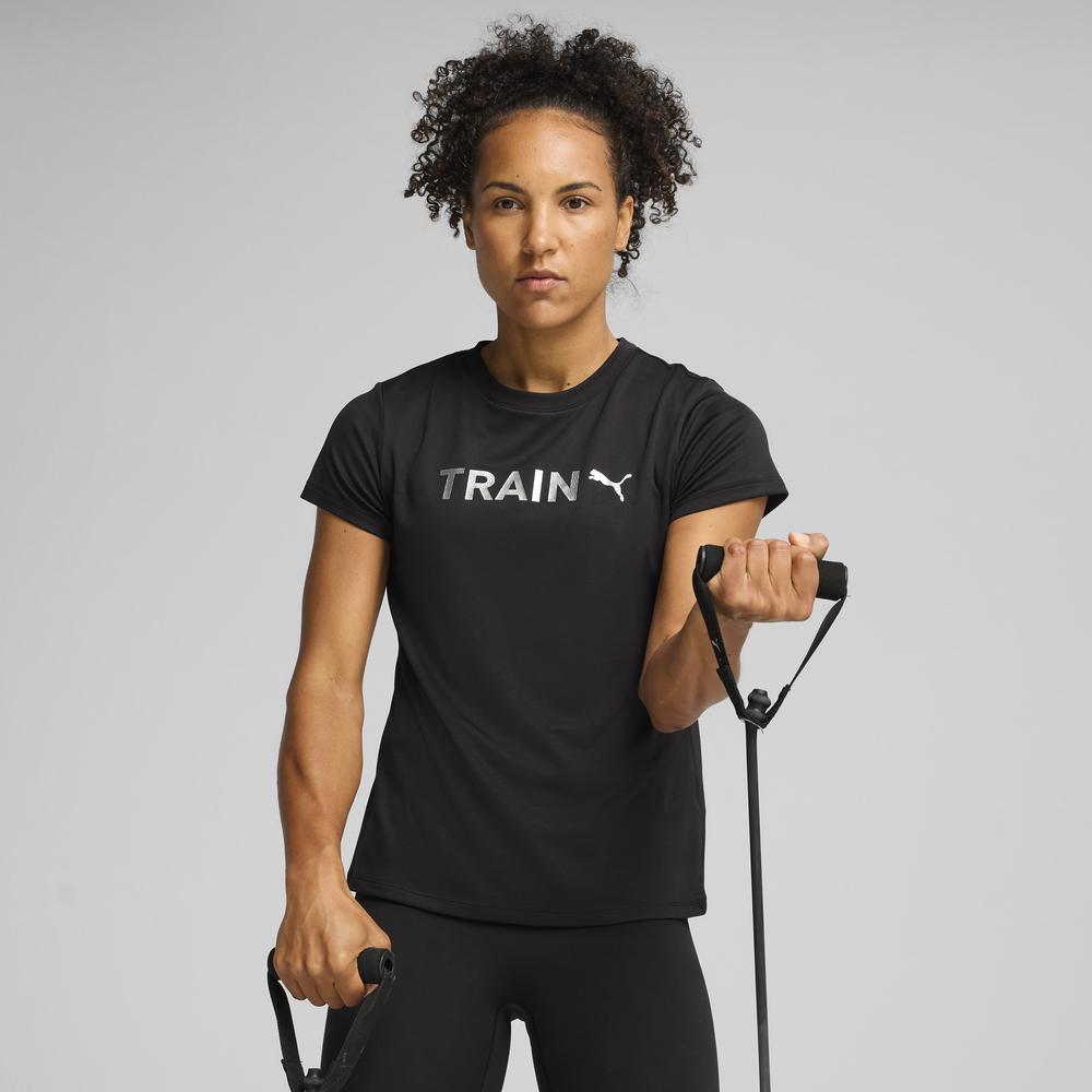 PUMA 訓練系列Train圖樣短袖T恤 女性