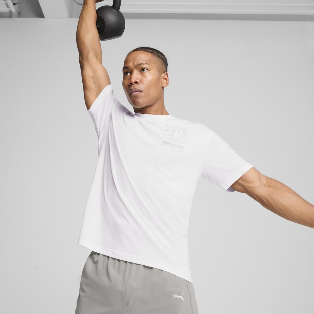 PUMA 訓練系列Illustrative圖樣短袖T恤 男性
