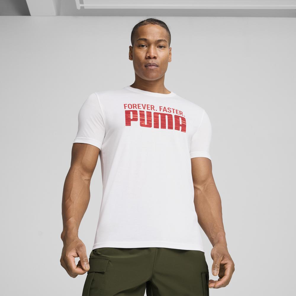 PUMA 訓練系列Forever Faster圖樣短袖T恤 男性