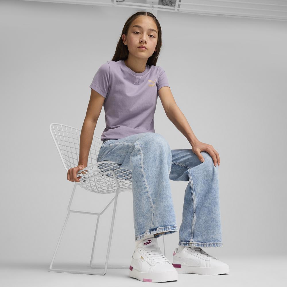 PUMA 基本系列Off Side短袖T恤 女童