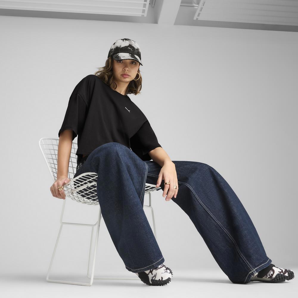 PUMA 流行系列ESS寬鬆短版短袖T恤 女性