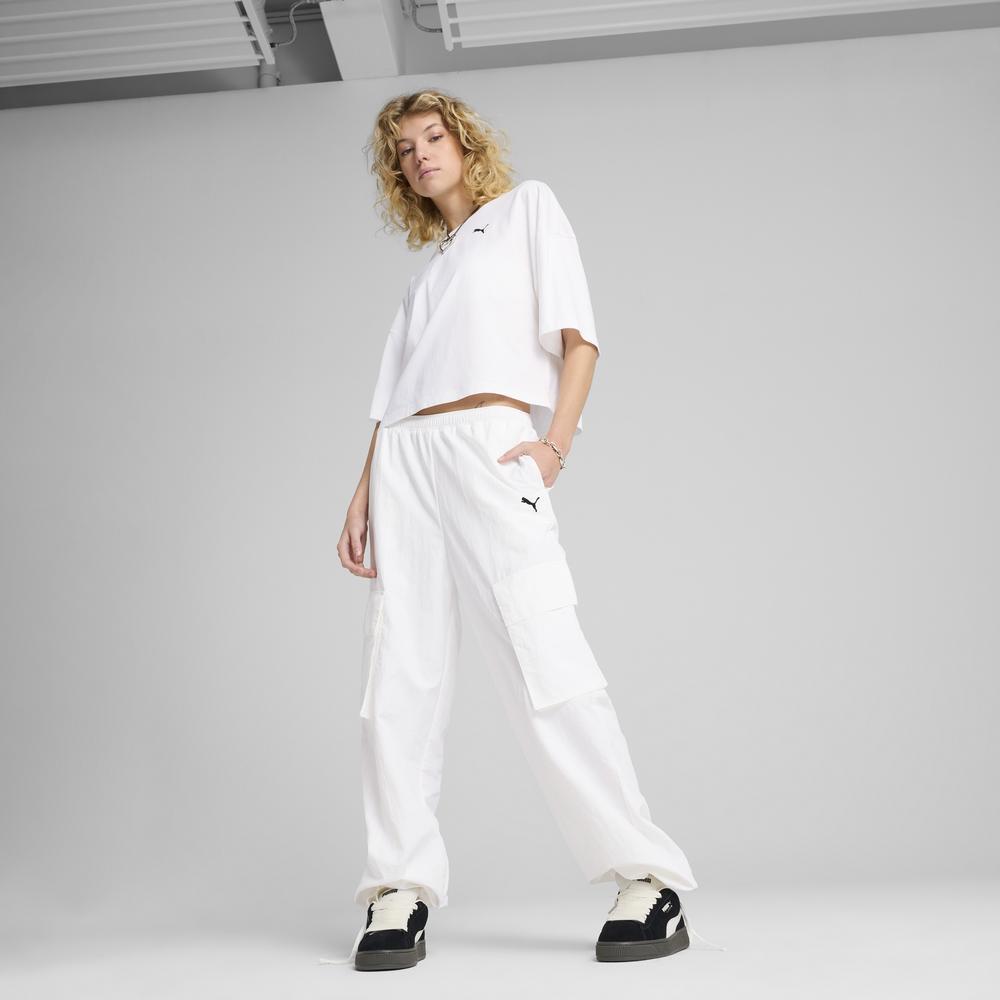 PUMA 流行系列ESS寬鬆短版短袖T恤 女性