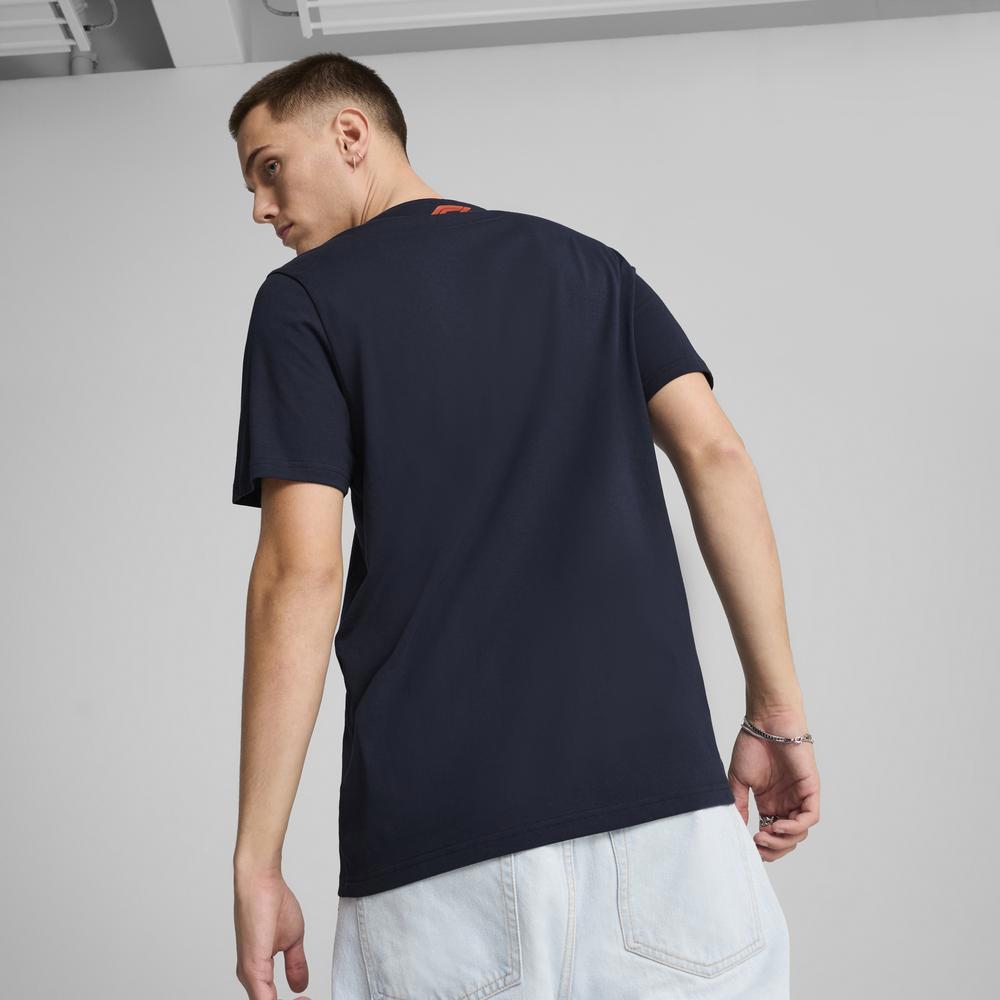 PUMA Formula 1系列大不列顛短袖T恤 男女共同