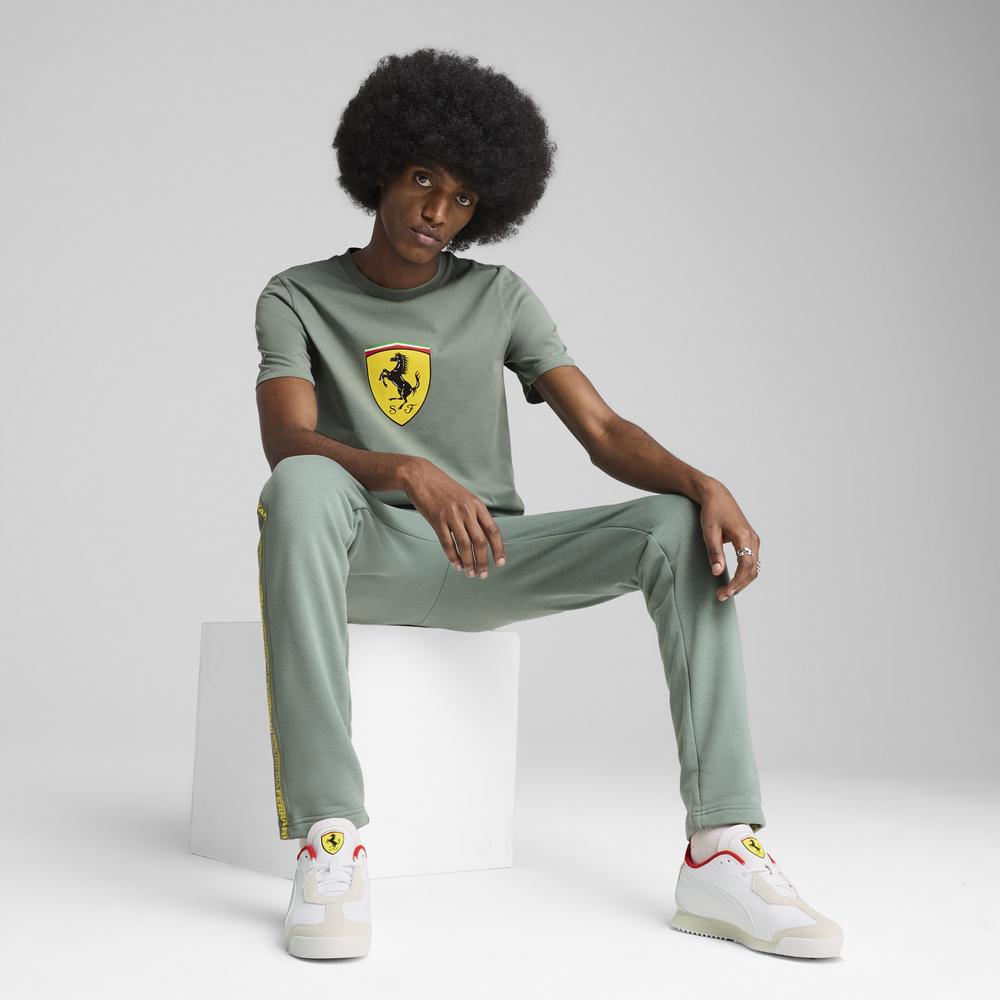 PUMA 法拉利車迷系列大盾短袖T恤 男性