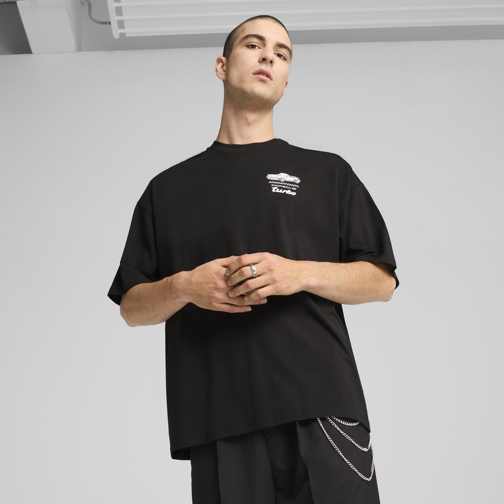 PUMA PL系列圖樣短袖T恤 男性