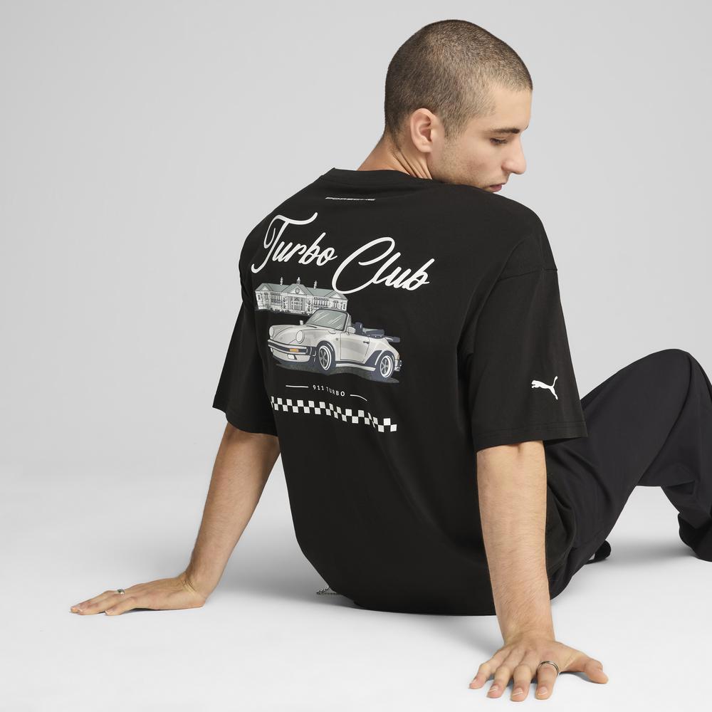 PUMA PL系列圖樣短袖T恤 男性