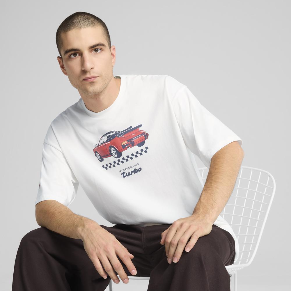 PUMA PL系列圖樣短袖T恤 男性