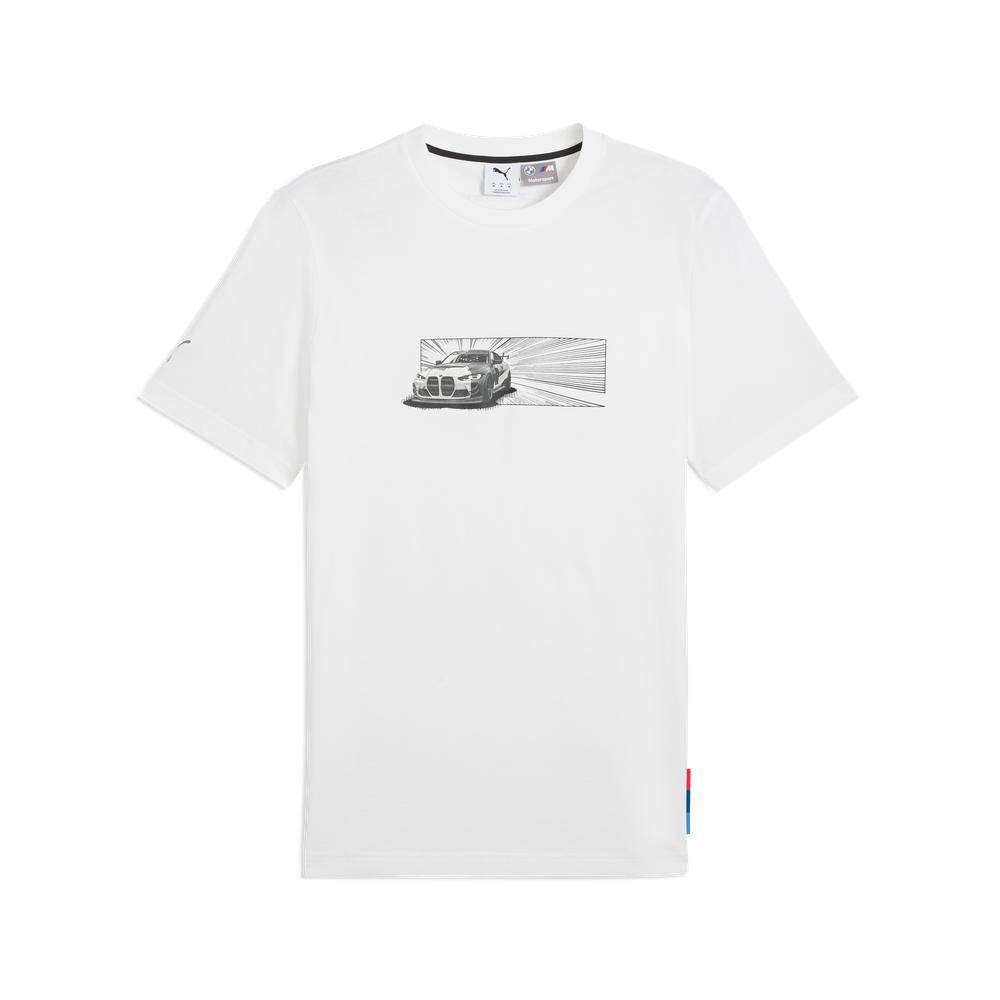 PUMA BMW系列MMS車圖樣短袖T恤 男性