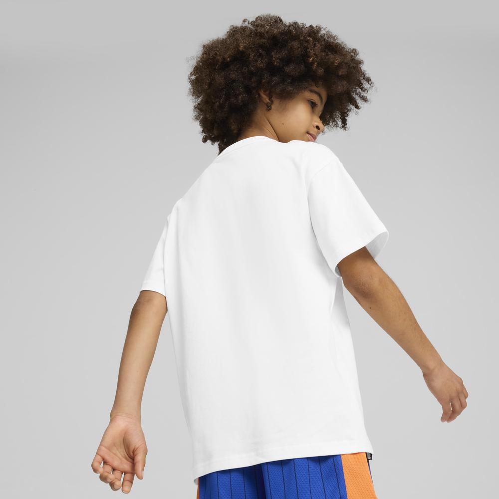 PUMA 基本系列籃球Rival rage短袖T恤 男童