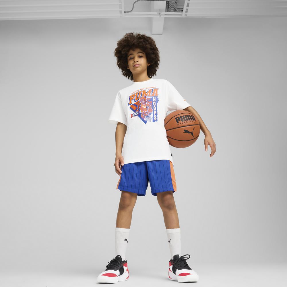 PUMA 基本系列籃球Rival rage短褲 男童