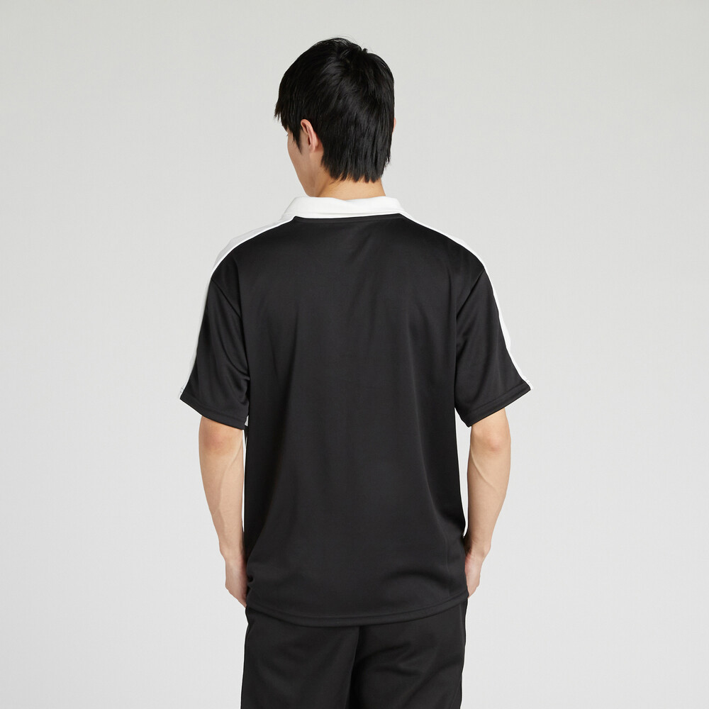 PUMA 流行系列足球風短袖Polo衫 男女共同