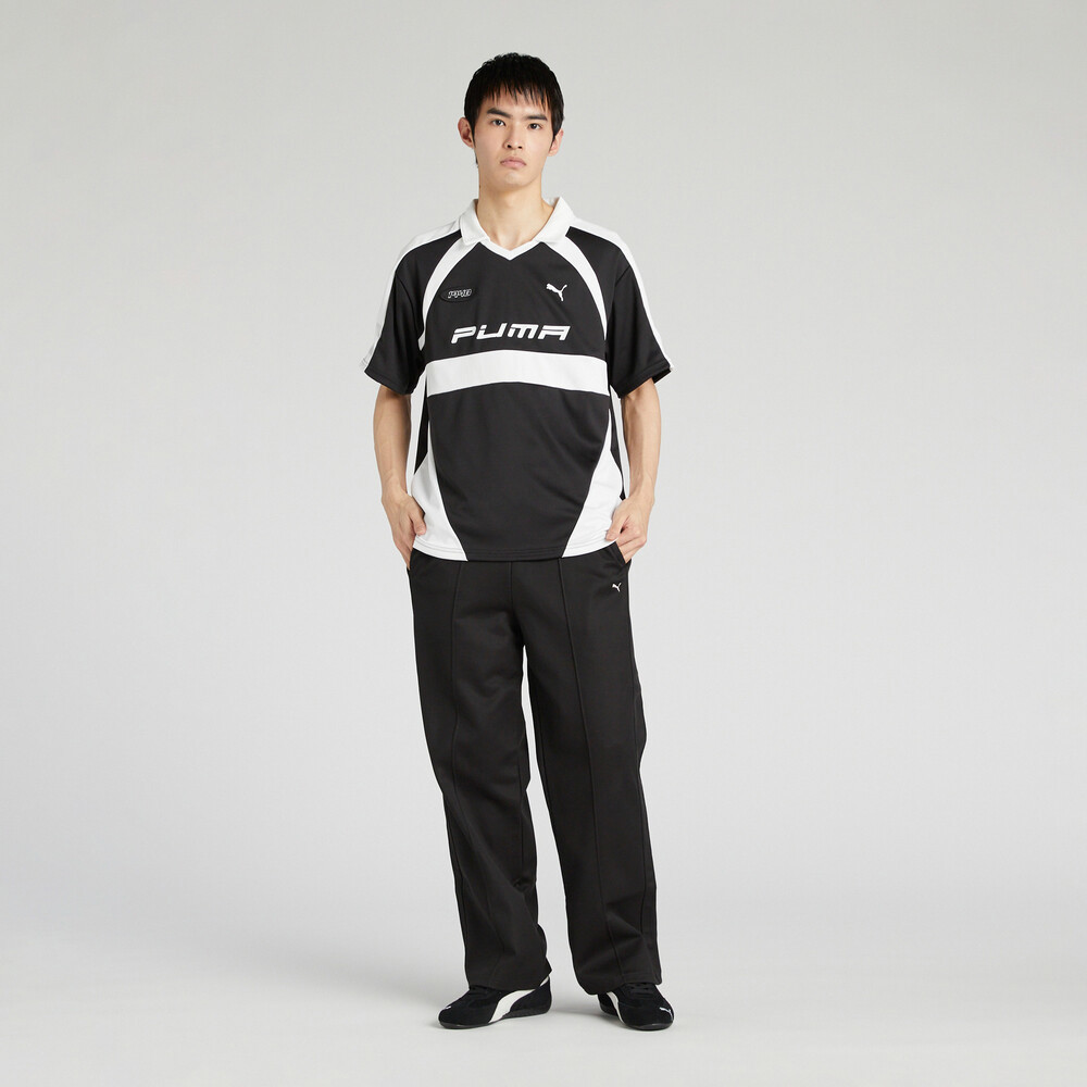 PUMA 流行系列足球風短袖Polo衫 男女共同