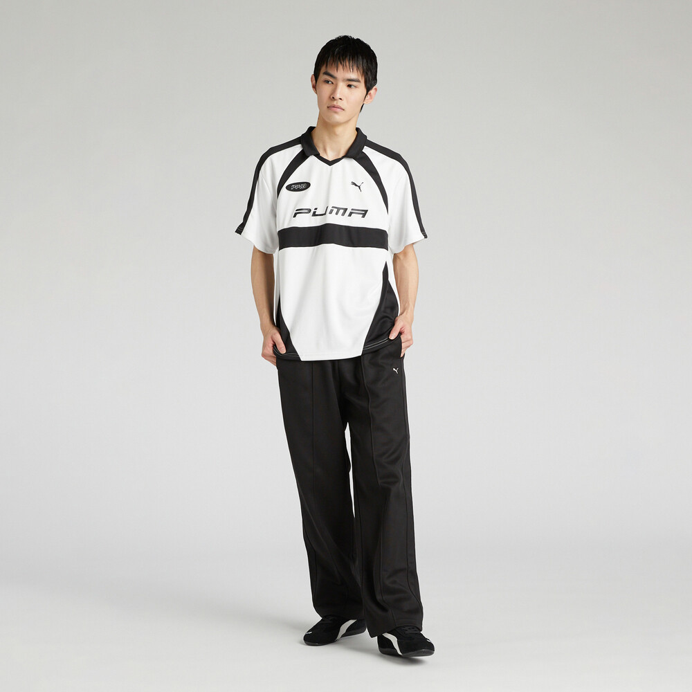 PUMA 流行系列足球風短袖Polo衫 男女共同