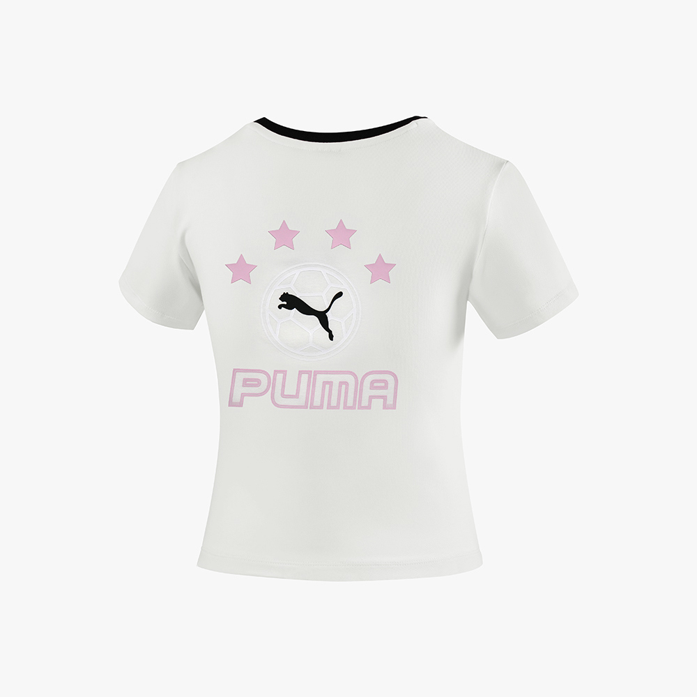PUMA 流行系列BTG V領短袖T恤 女性