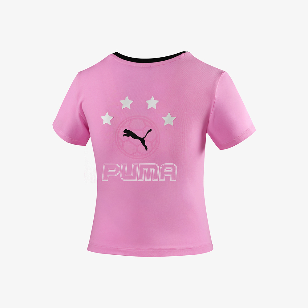 PUMA 流行系列BTG V領短袖T恤 女性