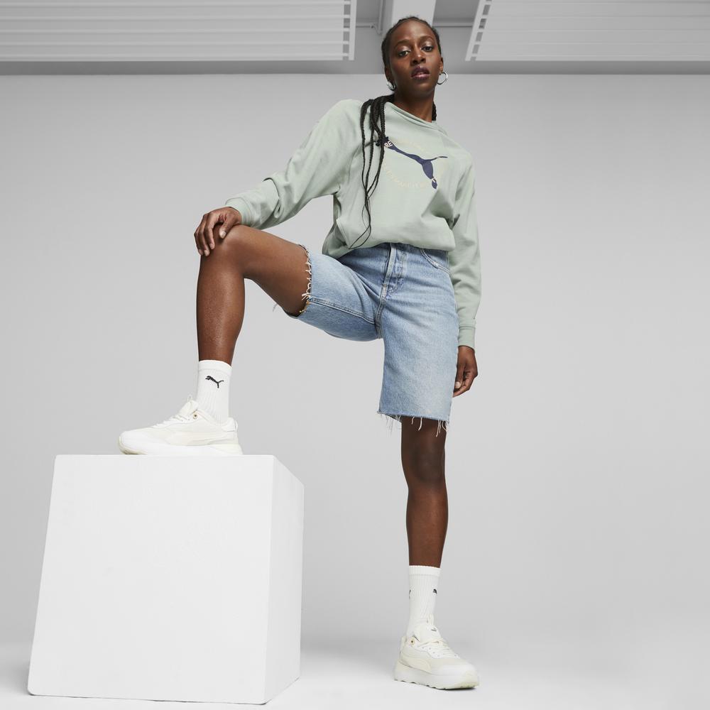 PUMA 基本系列Better Sportswear長厚連帽T恤 女性