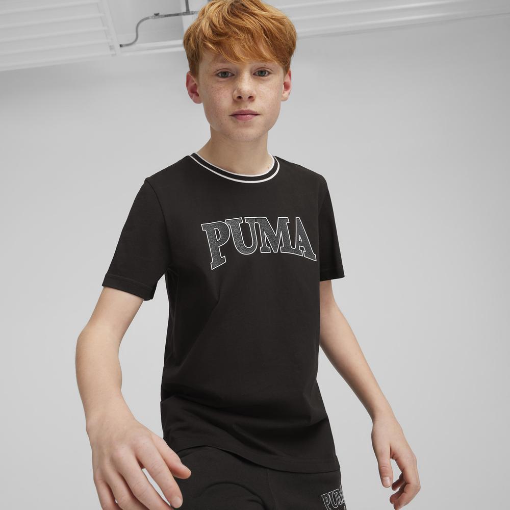 PUMA 基本系列Puma Squad短袖T恤 男童