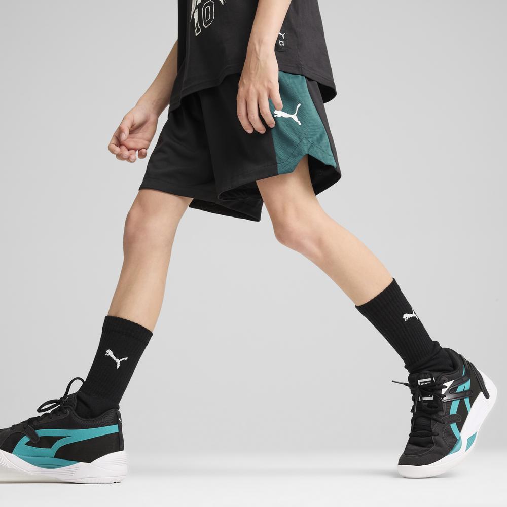 PUMA 基本系列籃球Blueprint短褲 男童