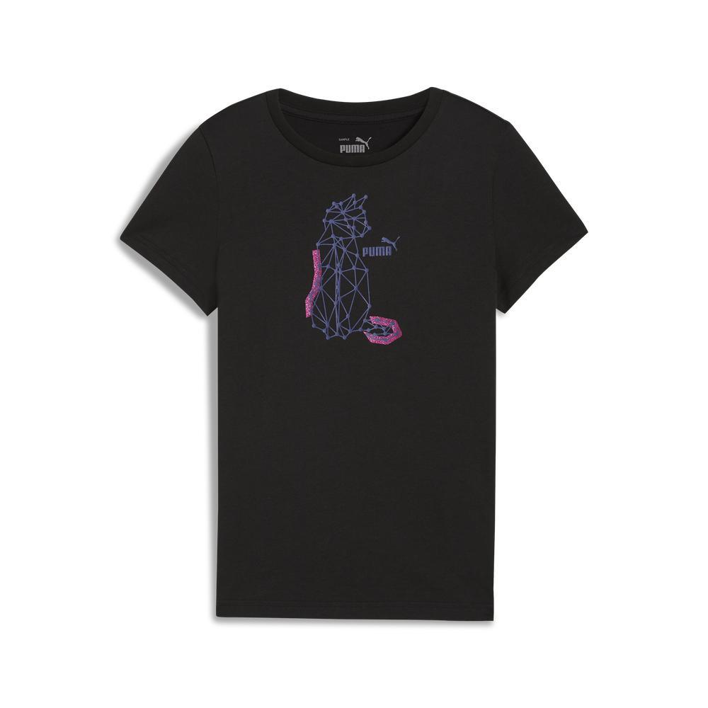 PUMA 基本系列Starry Safari圖樣短袖T恤 女童