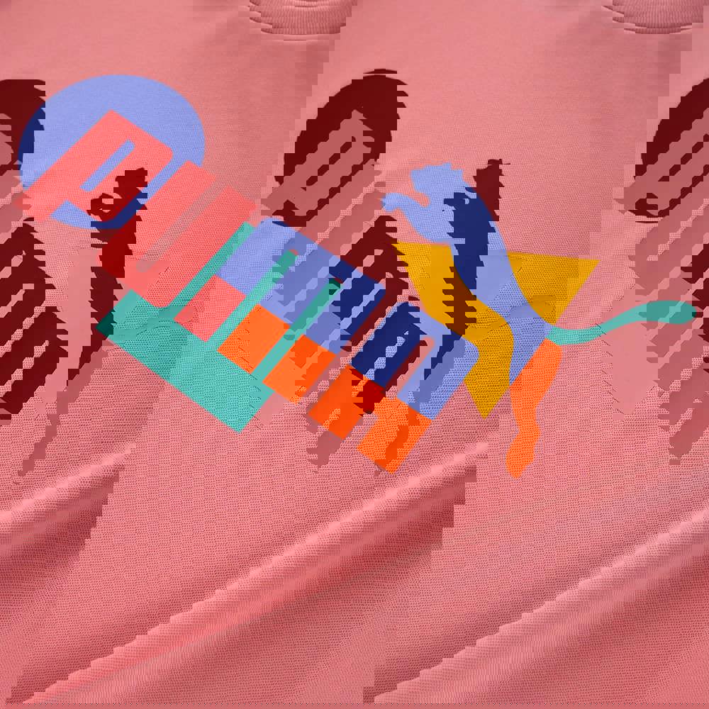 PUMA BT系列No.1 Logo圖形短袖T恤 女性