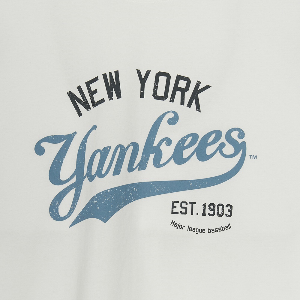 MLB 速乾短袖T恤 紐約洋基隊 (3ATSV0553-50IVS)