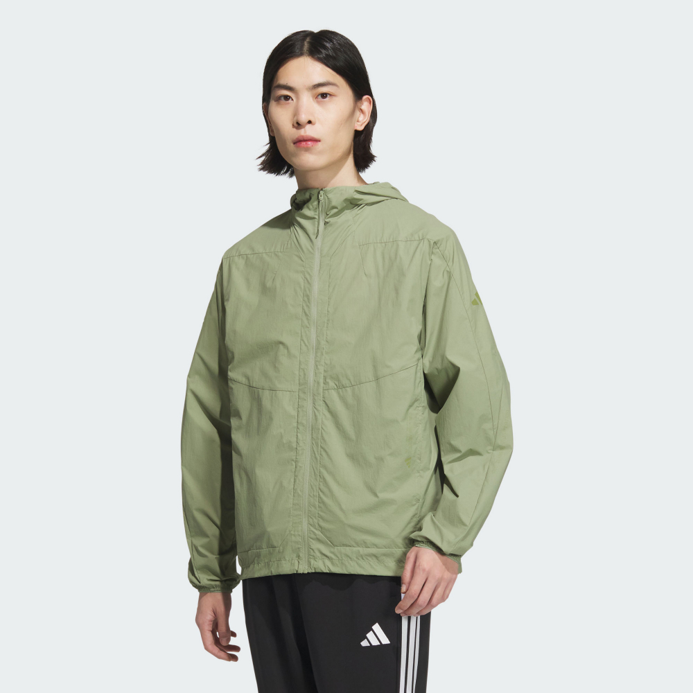 Adidas CITY ESCAPE 連帽外套｜採用尼龍面料打造的－运动品牌专卖