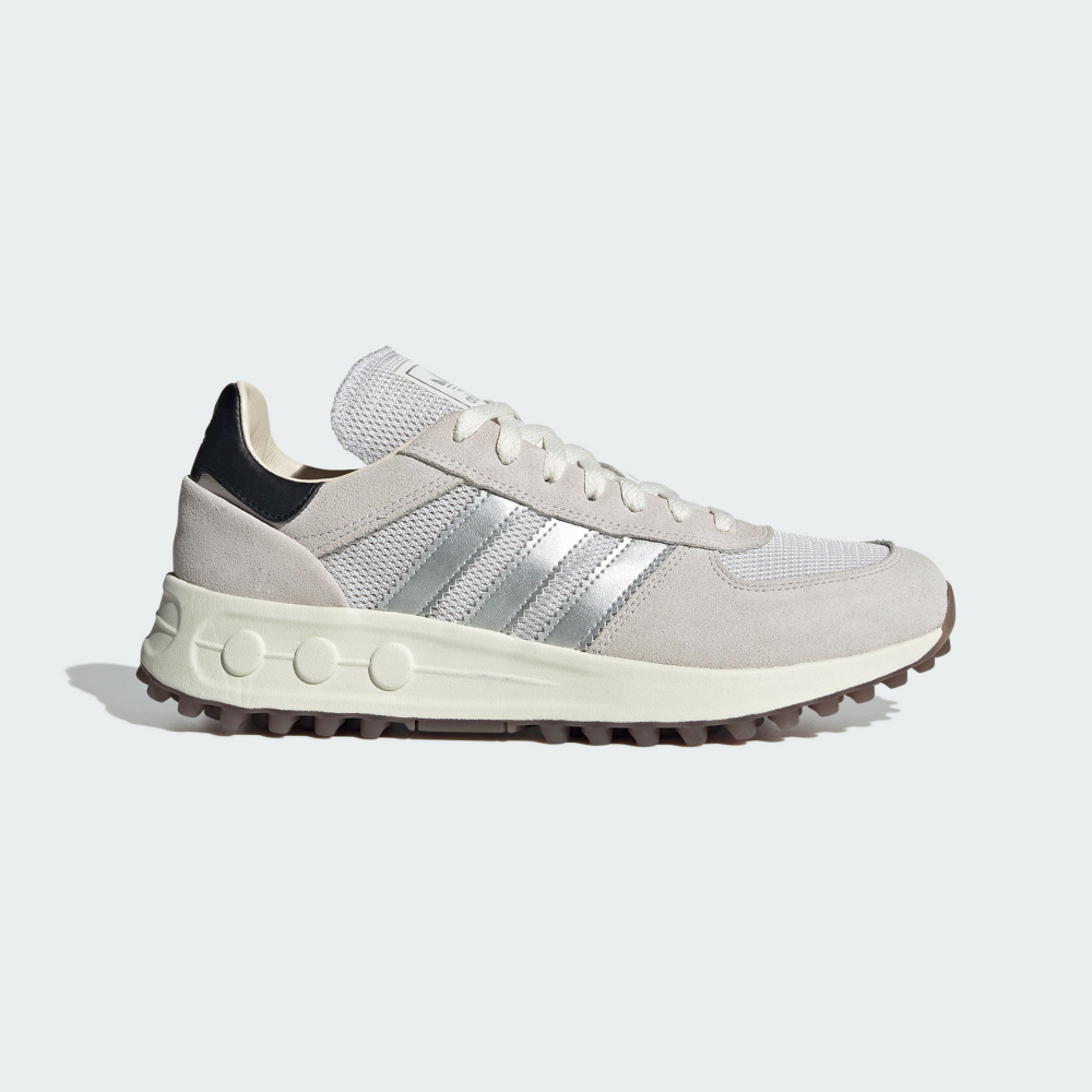 Adidas LA TRAINER LUX 運動休閒鞋｜鞋面採用網布和麂皮－飛速體育專賣